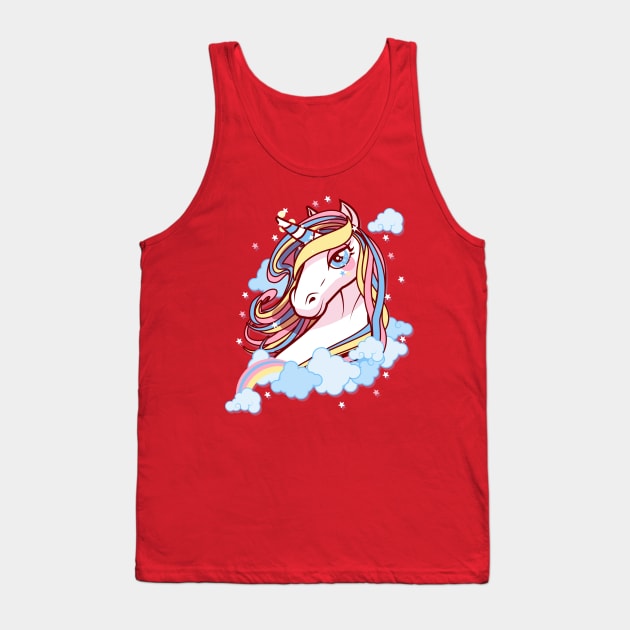 Unicorn Tank Top by Mako Design 